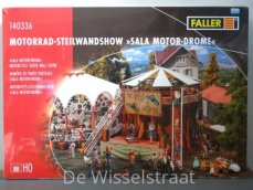 Faller 140336 Motorfiets-steilewandshow