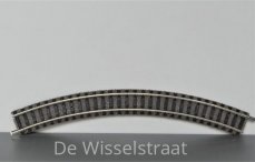 Fleischmann 9120 Rail gebogen R1 = 192 mm, 45°
