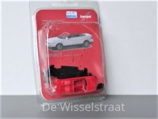 Herpa 12287R Bouwpakket Audi A4 cabrio, rood