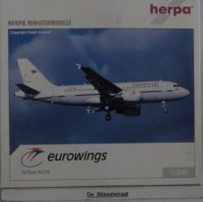 Herpa 550413 Eurowings Airbus A319