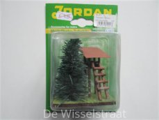 Jordan 21 Sparren-motief met uitkijktoren