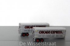 Minimetals 51104 2 Chicago Express 32' Aerovan