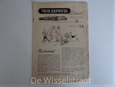 Nieuwsblad voor de Trix Express vriend