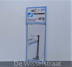 Viessmann 4210 Mast met uitlegger, hoogte 71 mm