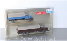 Wiking 90943 Vrachtwagens, MB L10000 en L 2500